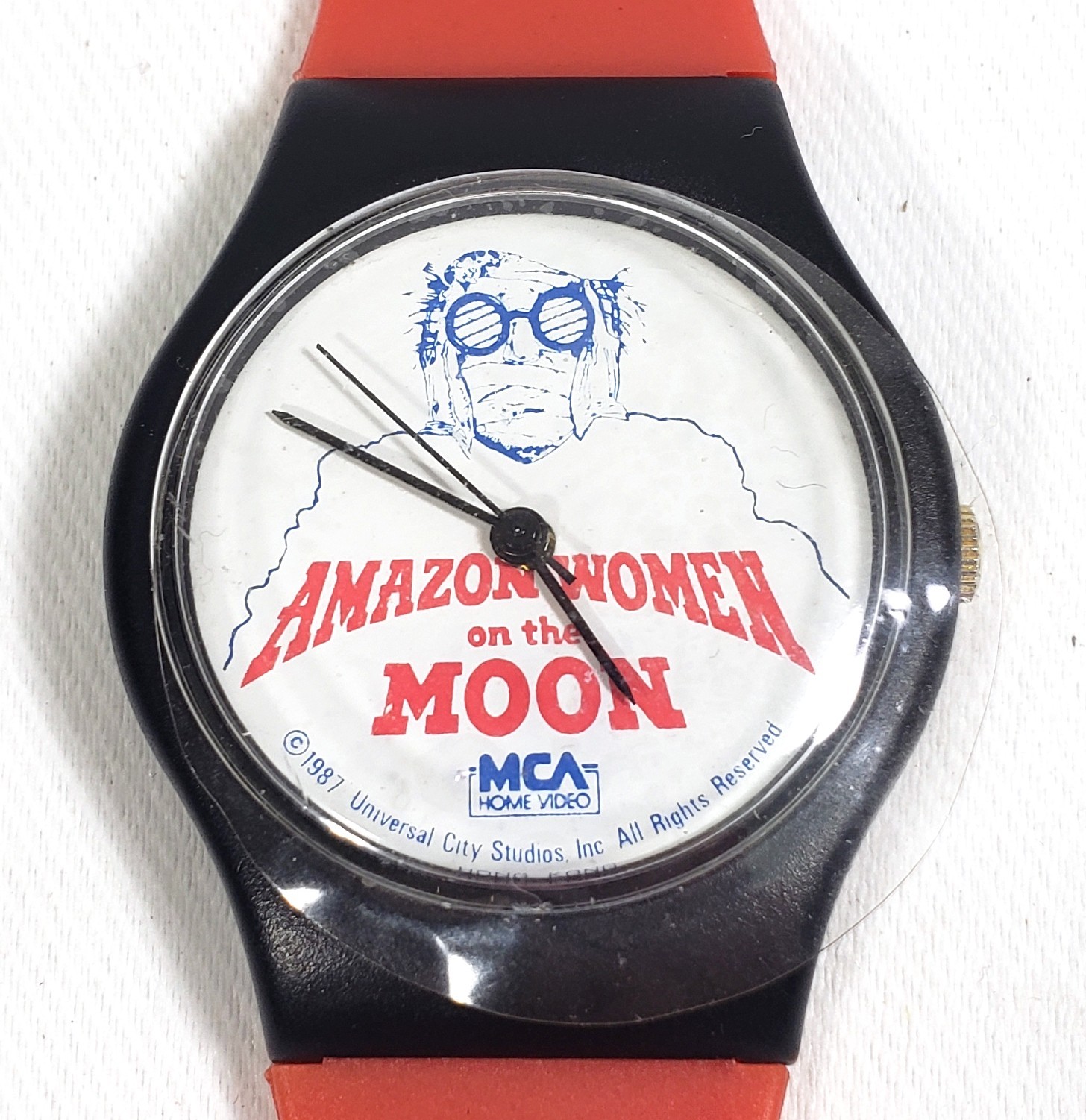 1987 Amazon Women on the Moon Promo Watch MCA Home Video Universal Studios