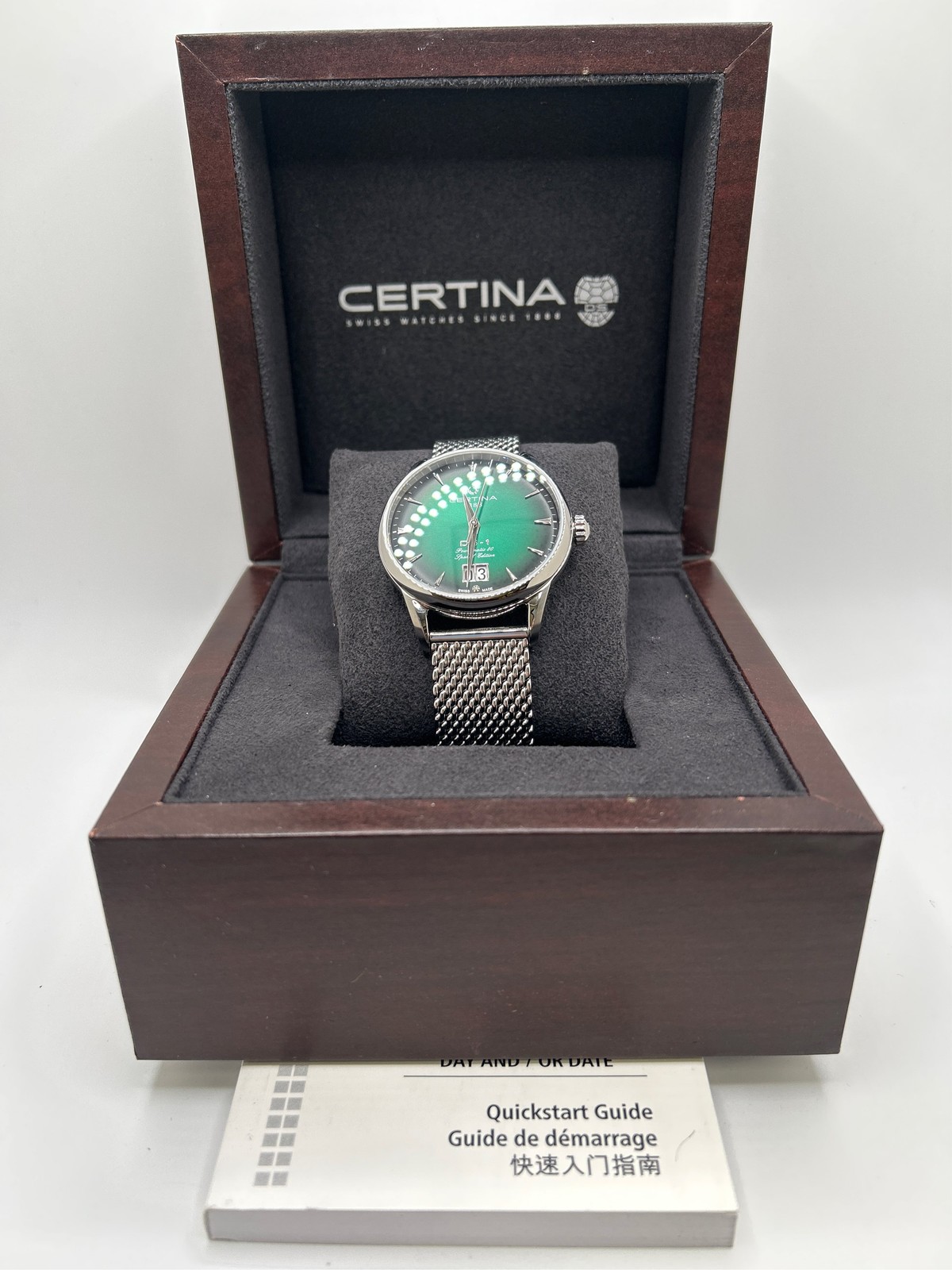 Certina, Mens, DS 1 Big Date, Stainless Steel, Swiss Automatic Watch, C029426110