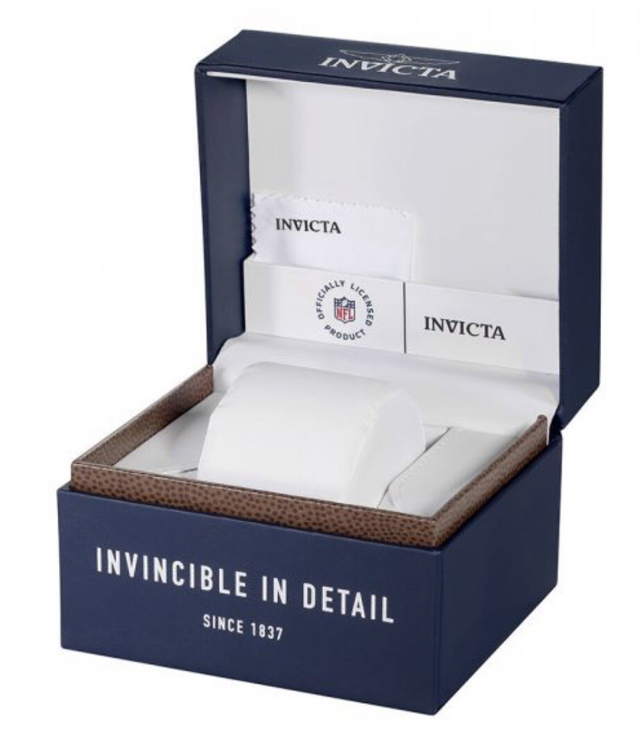 Invicta NFL New York Giants 52mm Quartz Chrono Last One! # 41987