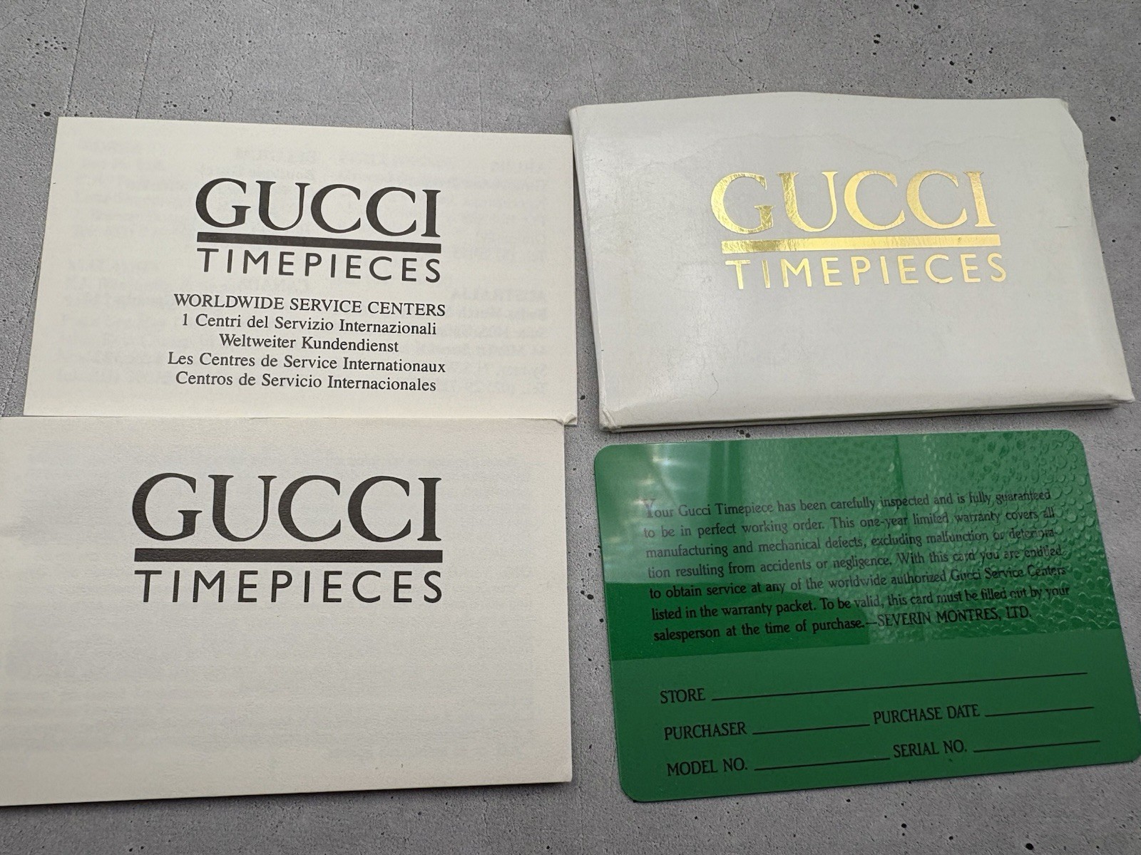 [Near MINT w/Box & Papers] GUCCI 2000M Gold Plated Roman Dial Quartz Watch 30mm