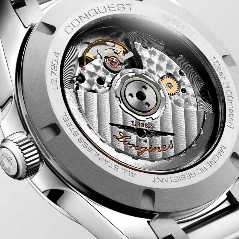 New Longines Conquest 2024 38MM Champagne Dial SS Men’s Watch L3.720.4.62.6