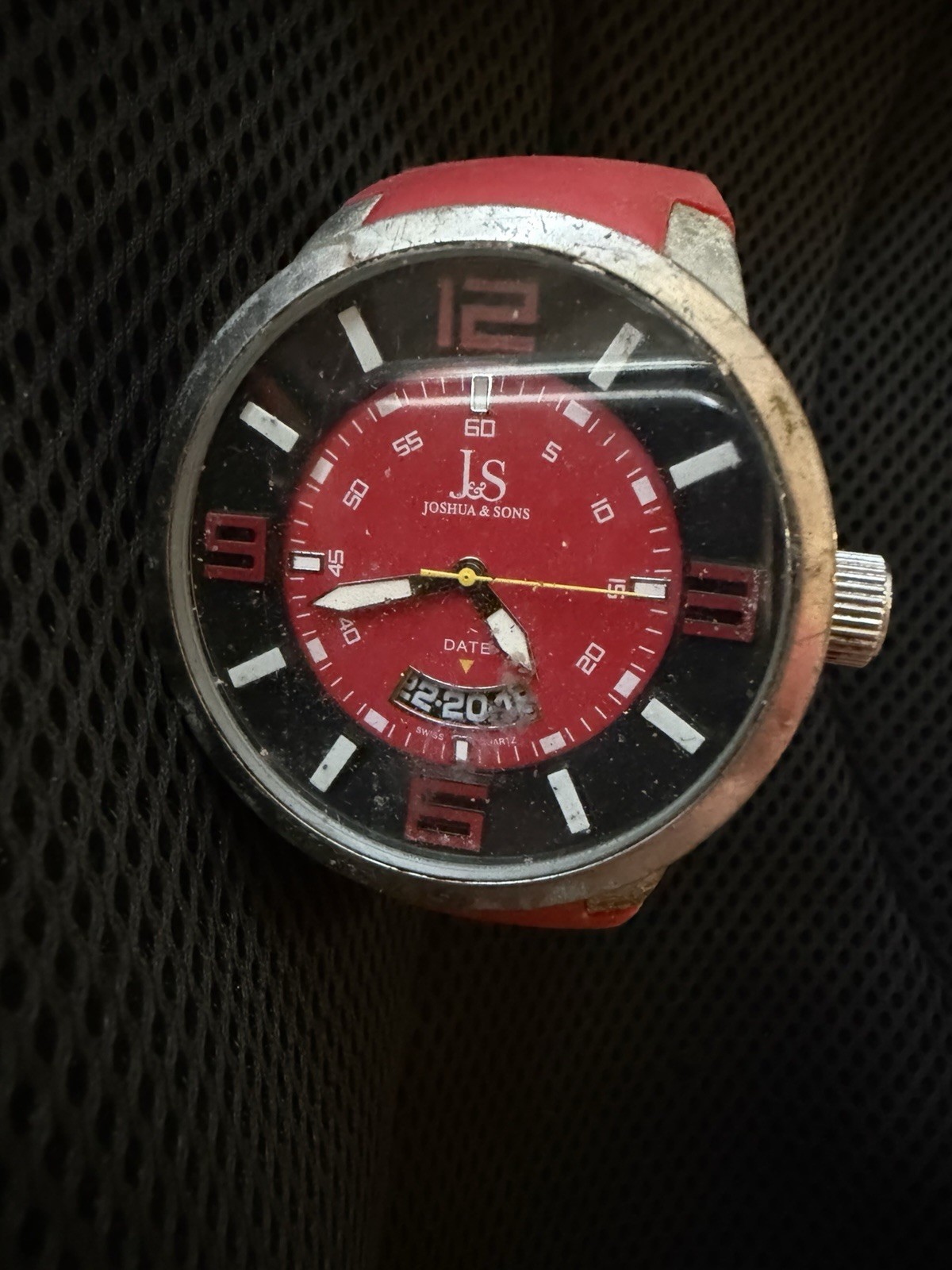 Men’s Joshua & Sons Red Watch SKU:F