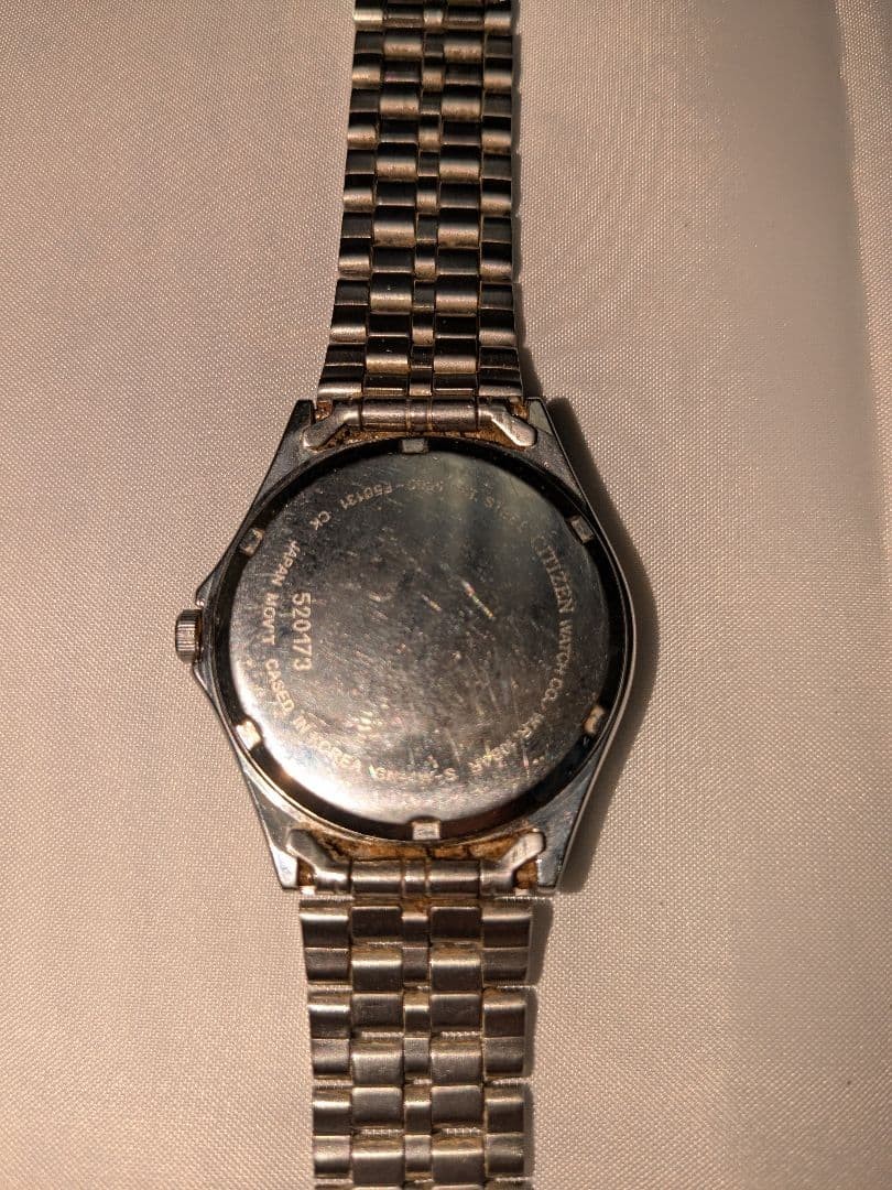 Excellent Condition Windshield Working Citizen Unique Dial Checkered Pattern Day