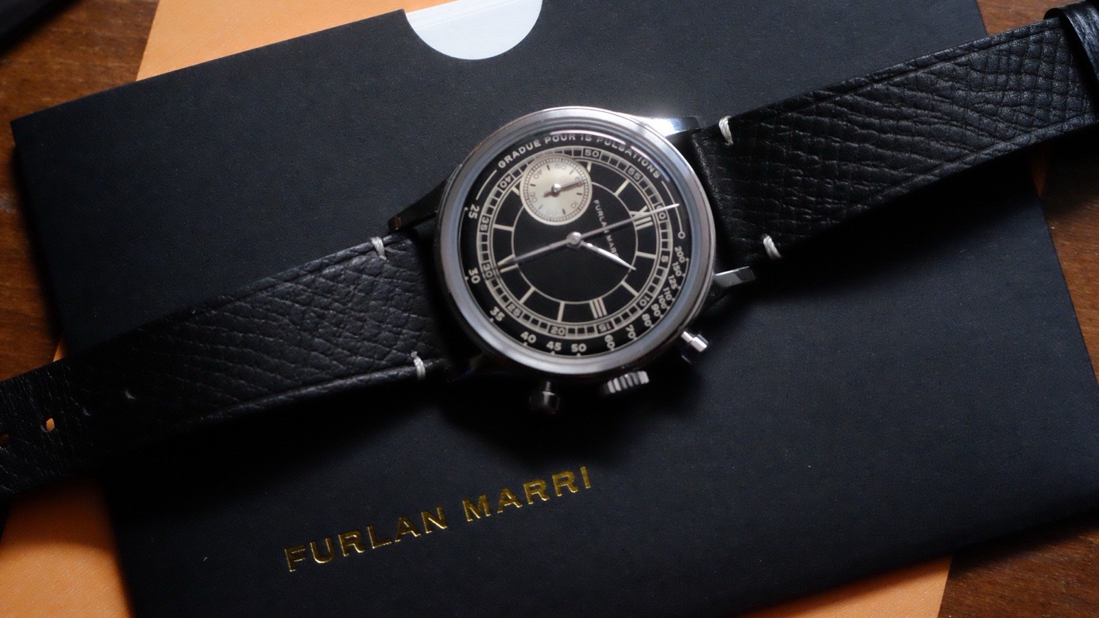 Furlan Marri Chronograph “Nero Sabbia” (Ref. 20203) – Full Set