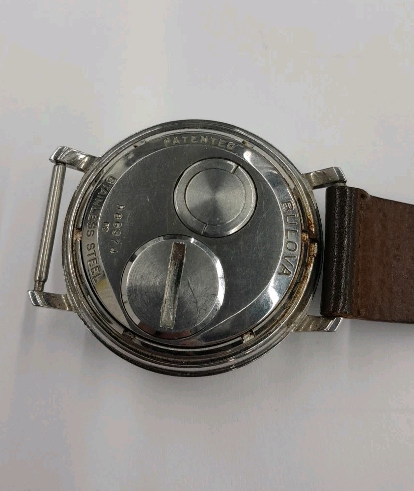 1960s 70s Accutron BULOVA RAILROAD APPROVED WATCH 214 Working New Battery