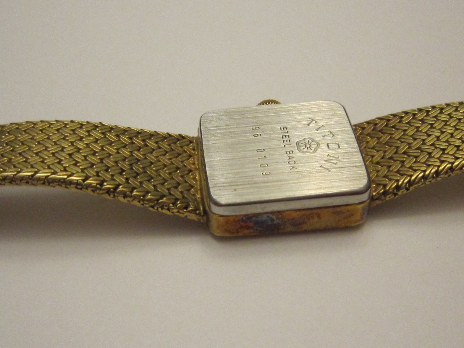 TITONI Vintage Women’s Watch Swiss Mechanical GOLD TONE WORKING