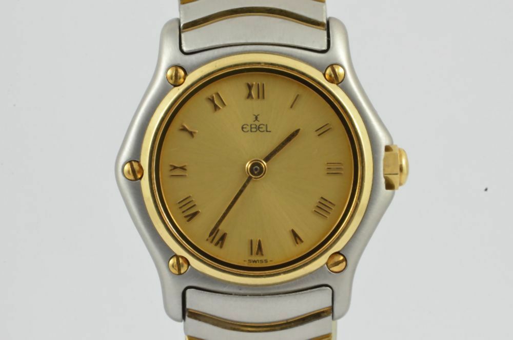 Ebel Sport Classic Ladies Watch Steel/750 Gold 1057901 Beautiful Condition 4