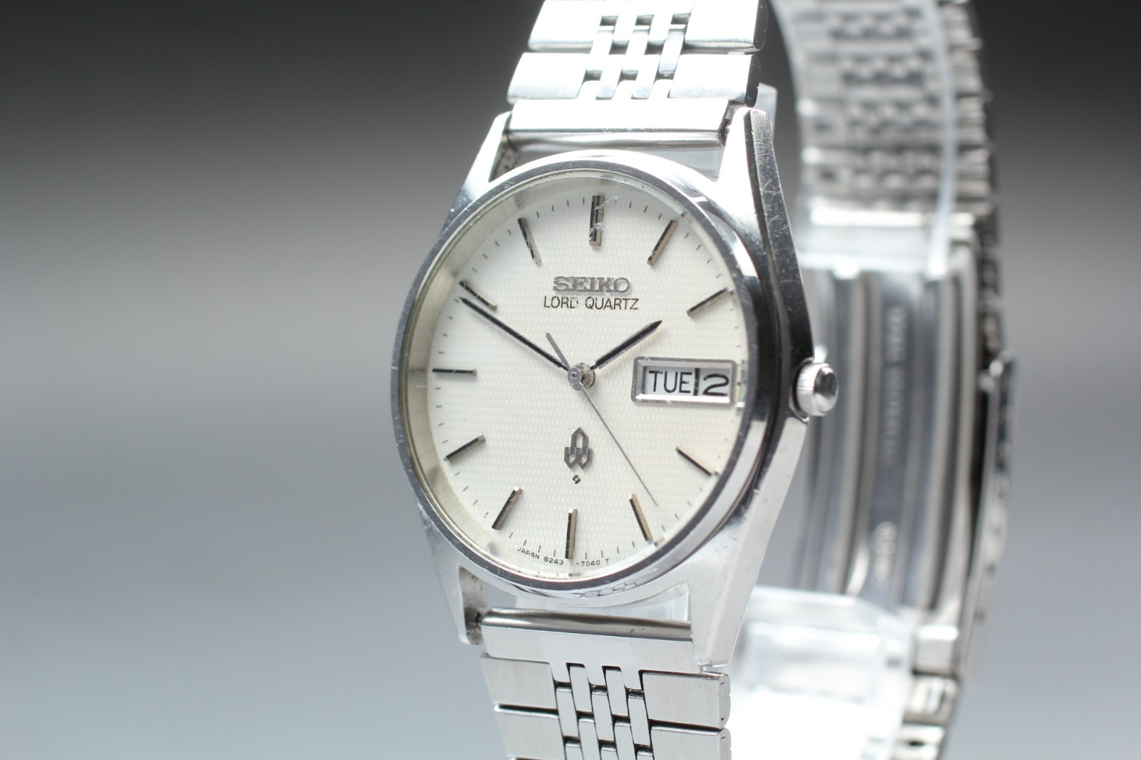 Vintage 1980 [Exc+4] Seiko Lord Quartz 8243-7030 Quartz Men’s From Japan #3580