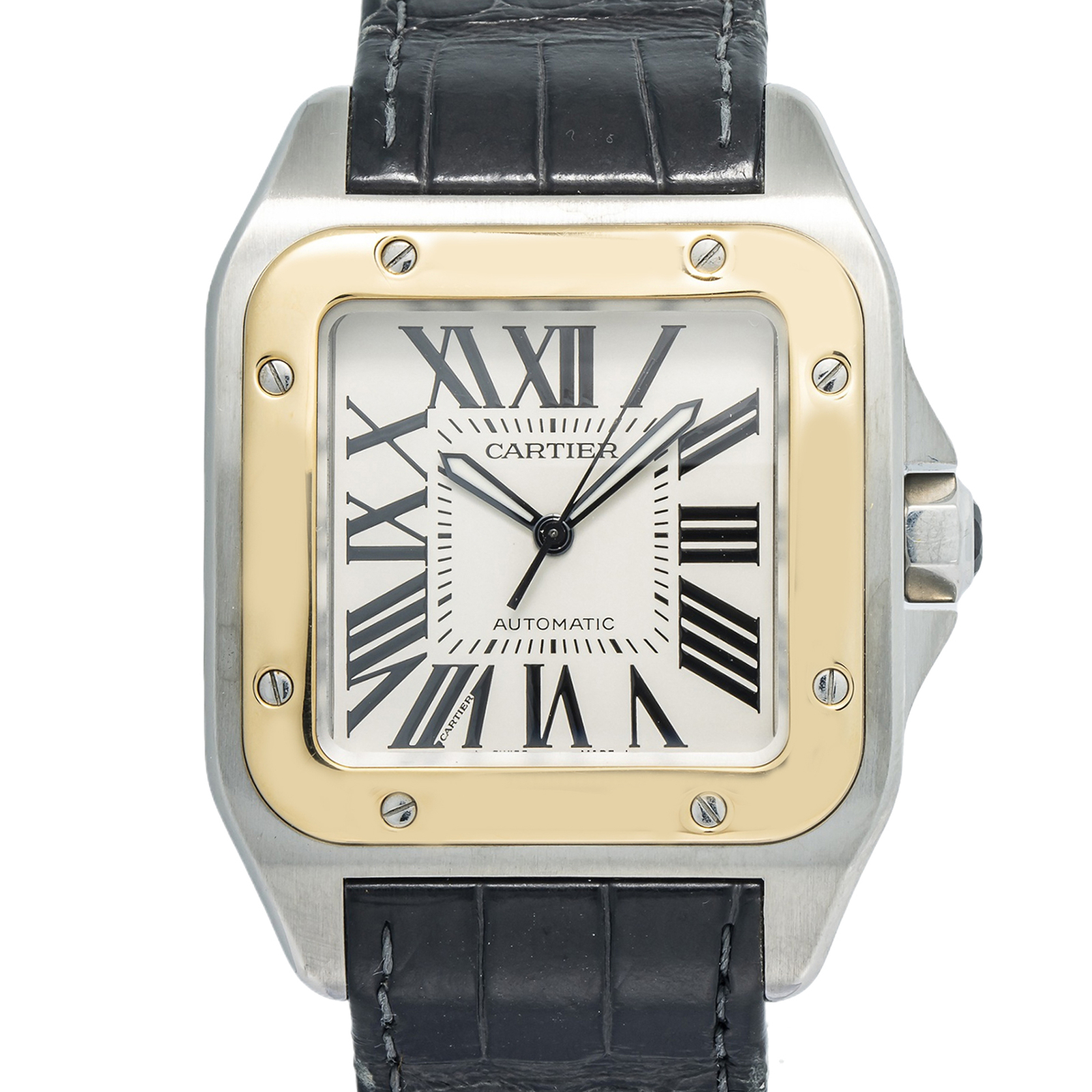 Cartier Santos 100 2656 W20072X7 Stainless Steel Automatic Men’s Watch 38mm