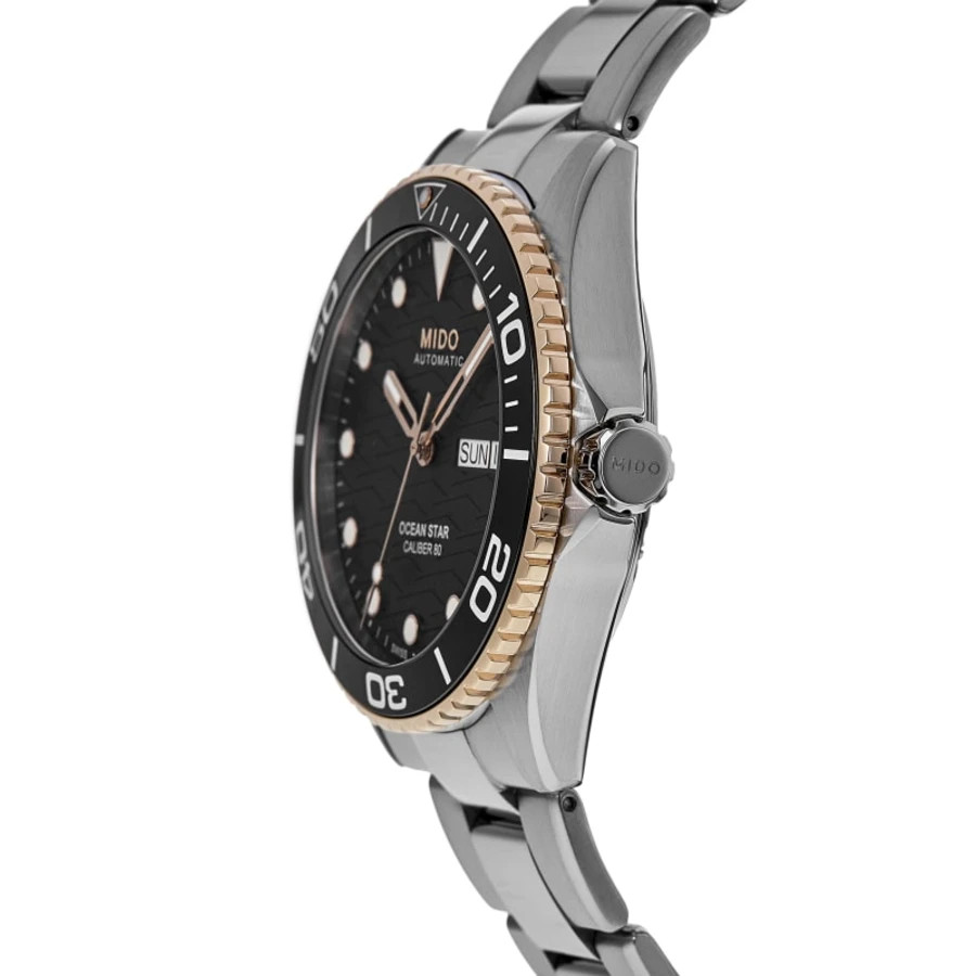 New Mido Ocean Star 200 C Black Dial Grey Steel Men’s Watch M042.430.21.051.00