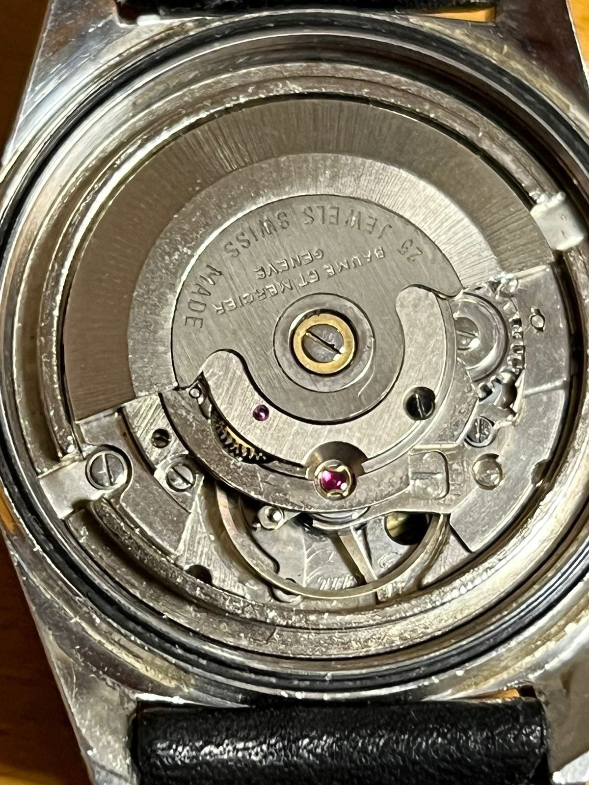 Baume & Mercier Baumatic Automatic Large 36mm Vintage Wristwatch