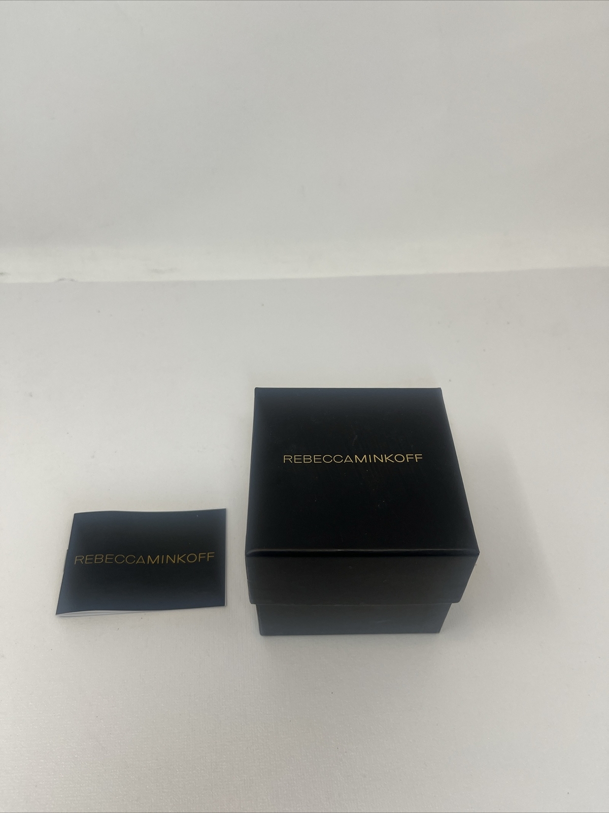 Rebecca Minkoff India Strap Watch Black NWT Needs Battery