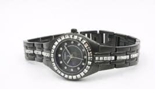 Elgin EG7056 Women’s Mother Of Pearl Adjustable Bracelet stone Watch