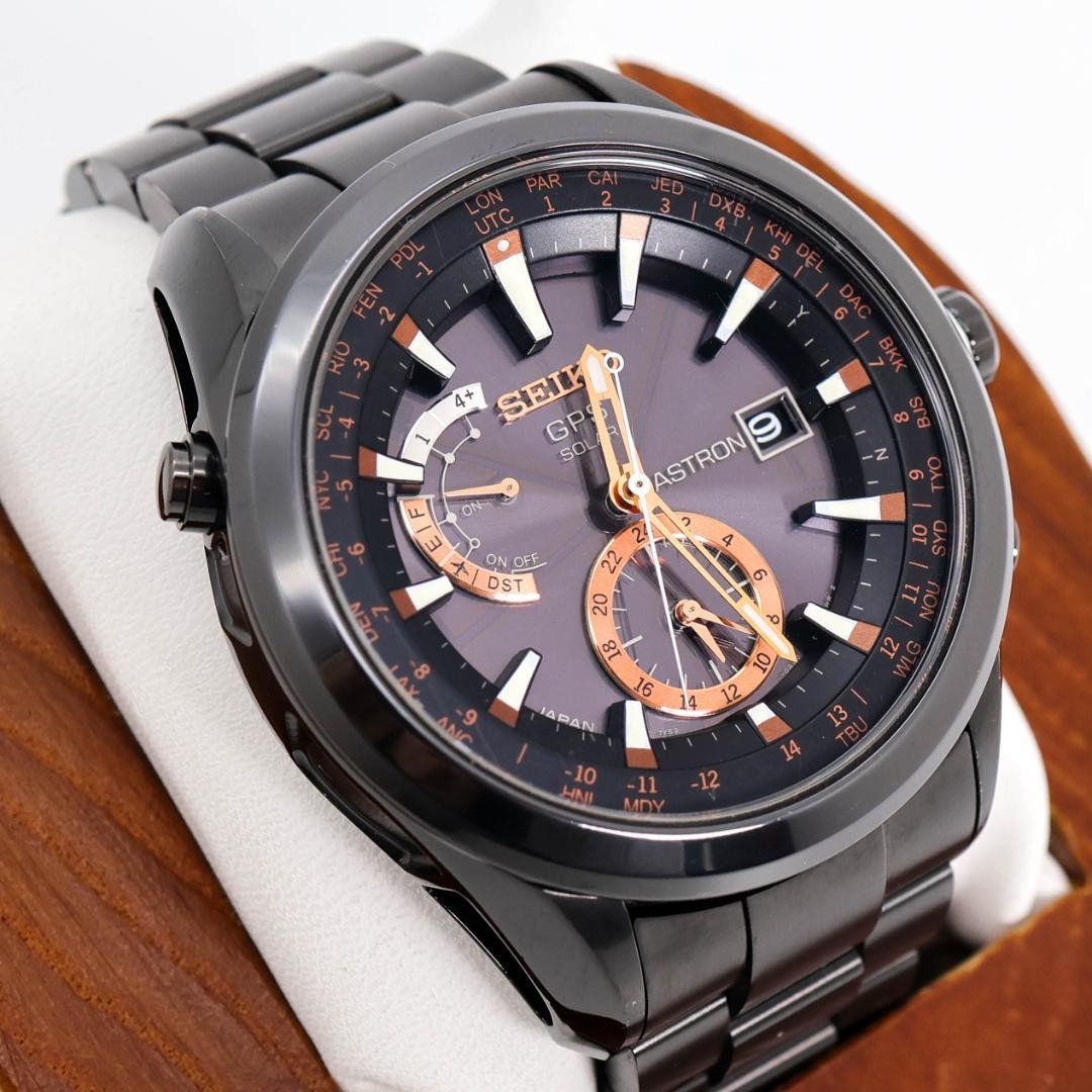 Seiko Astron 7X52-0AC0 GPS Solar Titanium 7.48in Wrist