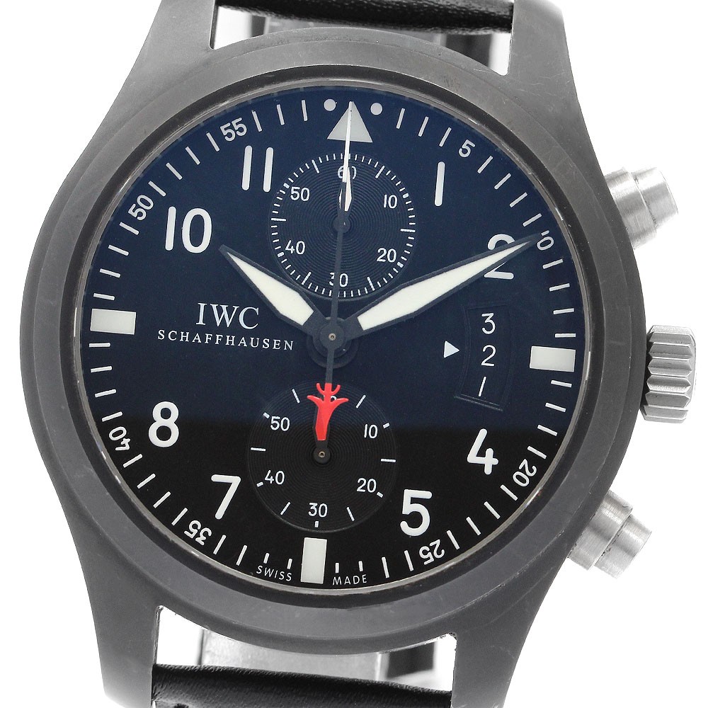 IWC SCHAFFHAUSEN Pilot watch top gun IW388001 Chronograph Automatic Men’s_894644