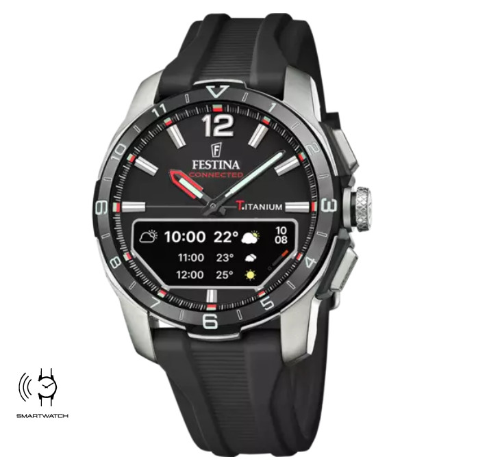 FESTINA CONNECTED D SMART TITANIUM OLED SCREEN WATCH F23000/4