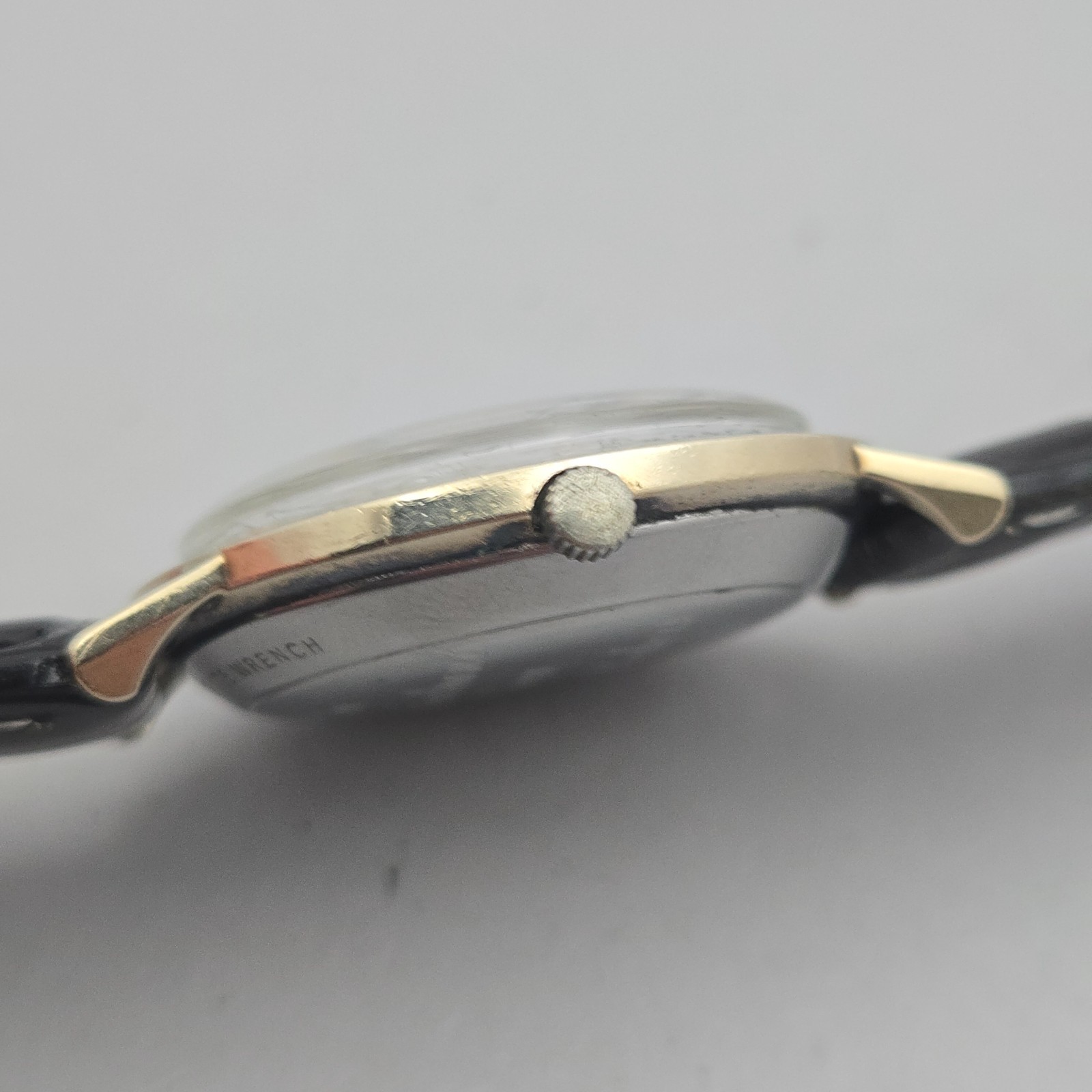 Vintage Wittnauer men’s automatic watch 10K GF DATE Art Number Dial 1960s