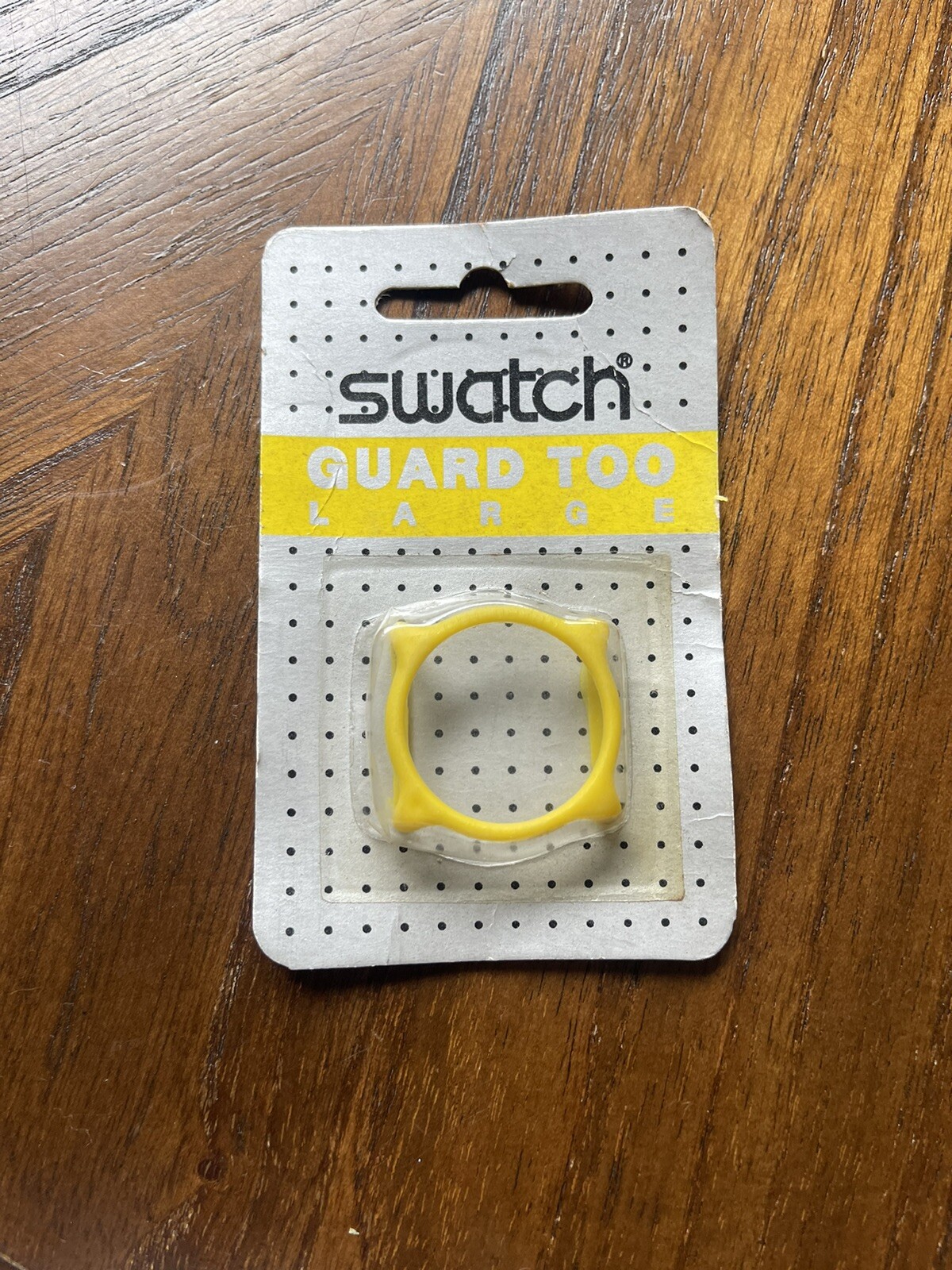 SWATCH WATCH GUARD TOO/LARGE/STANDARD GENT/YELLOW