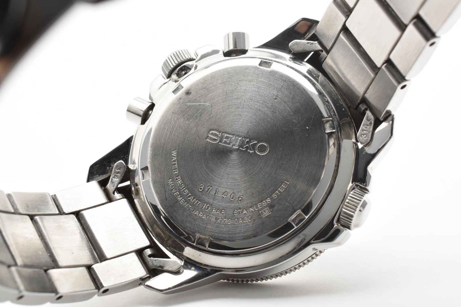 ▶️Seiko Prospex Sky Solar Chronograph V172-0AG0 Black Dial Pilot 2013 Men’s