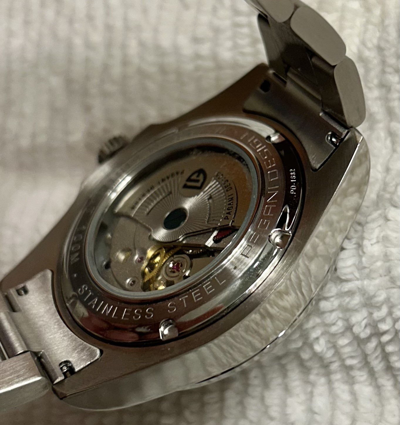 Pagani Design PD-1682 Explorer II 42mm Silver Stainless Steel Men’s Wristwatch