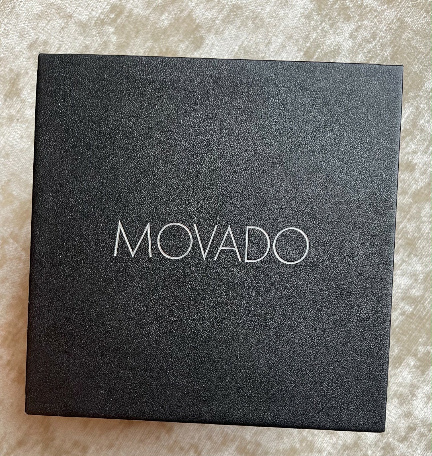 MOVADO Esperanza 28MM Black Dial SS Women’s Watch with concave dot 0607051