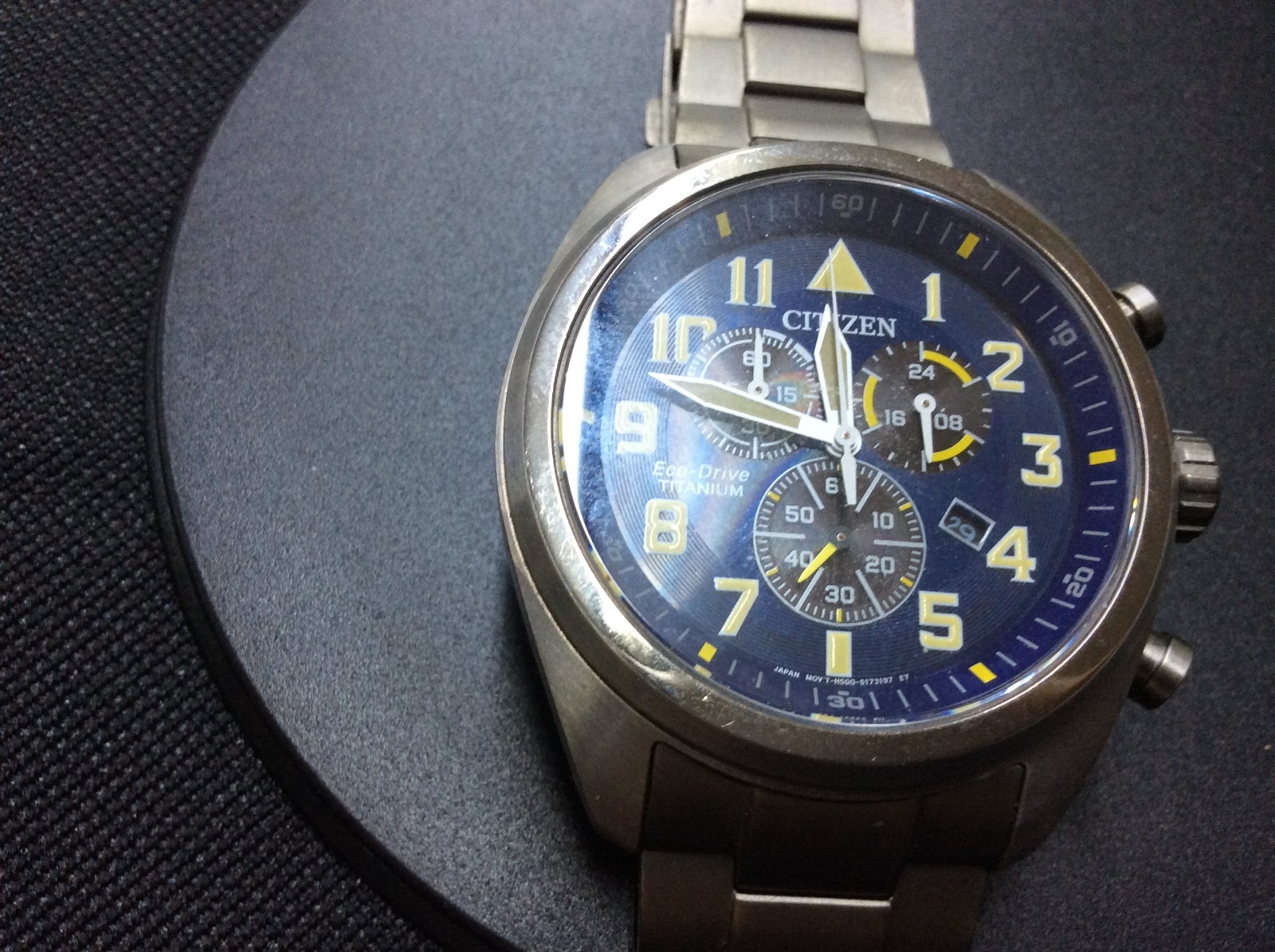 CITIZEN H500-S125782 Case Size 4.5 ×4.5cm Wrist Size 22cm Used Watch