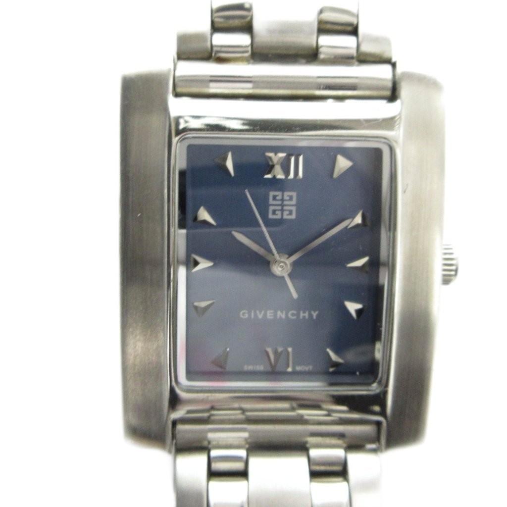 Givenchy men’s quartz watch silver stainless steel 30mm case size