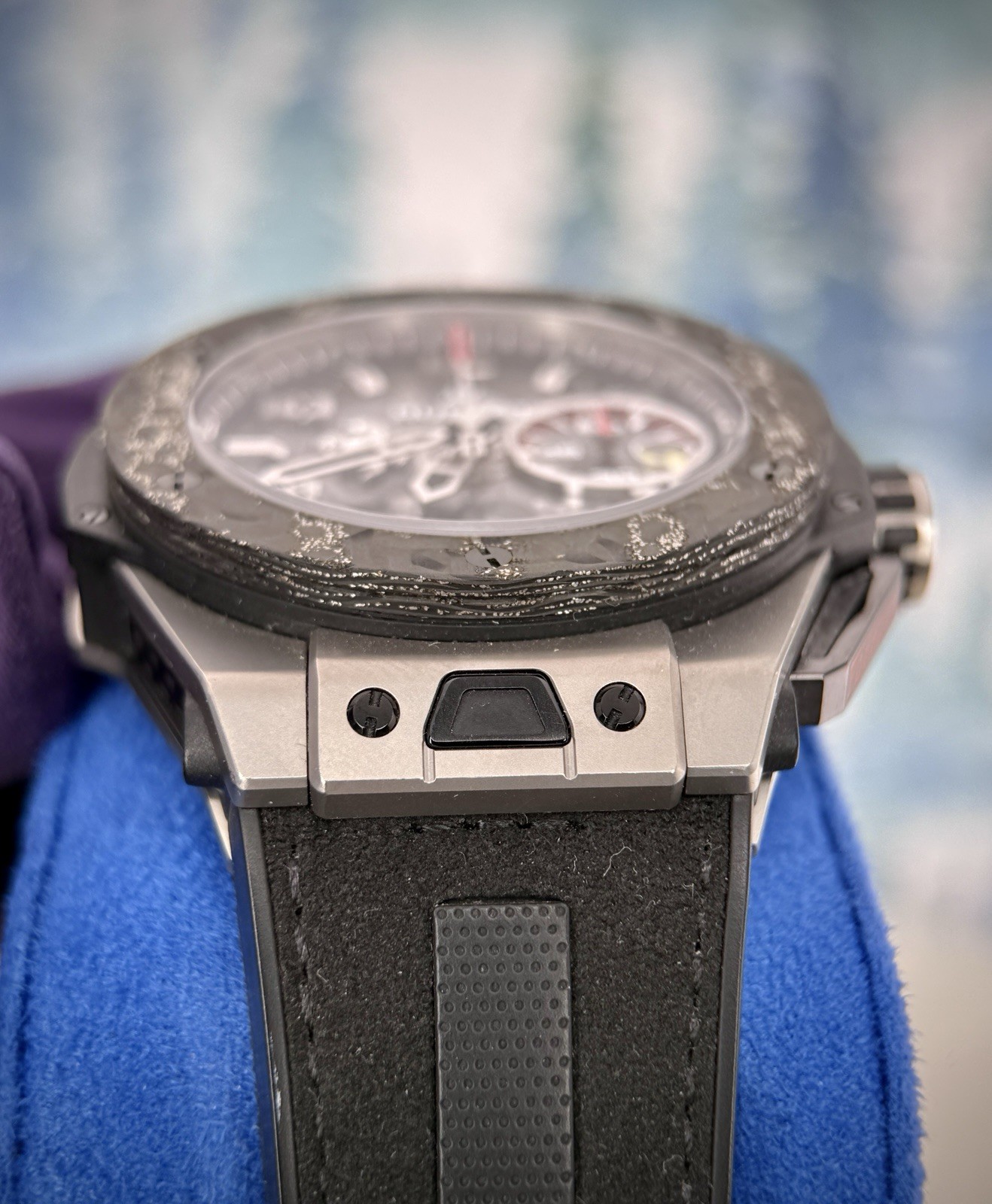 Hublot Ferrari Big Bang Unico Titanium #348 401.NJ.0123.VR 45mm Full Set Limited