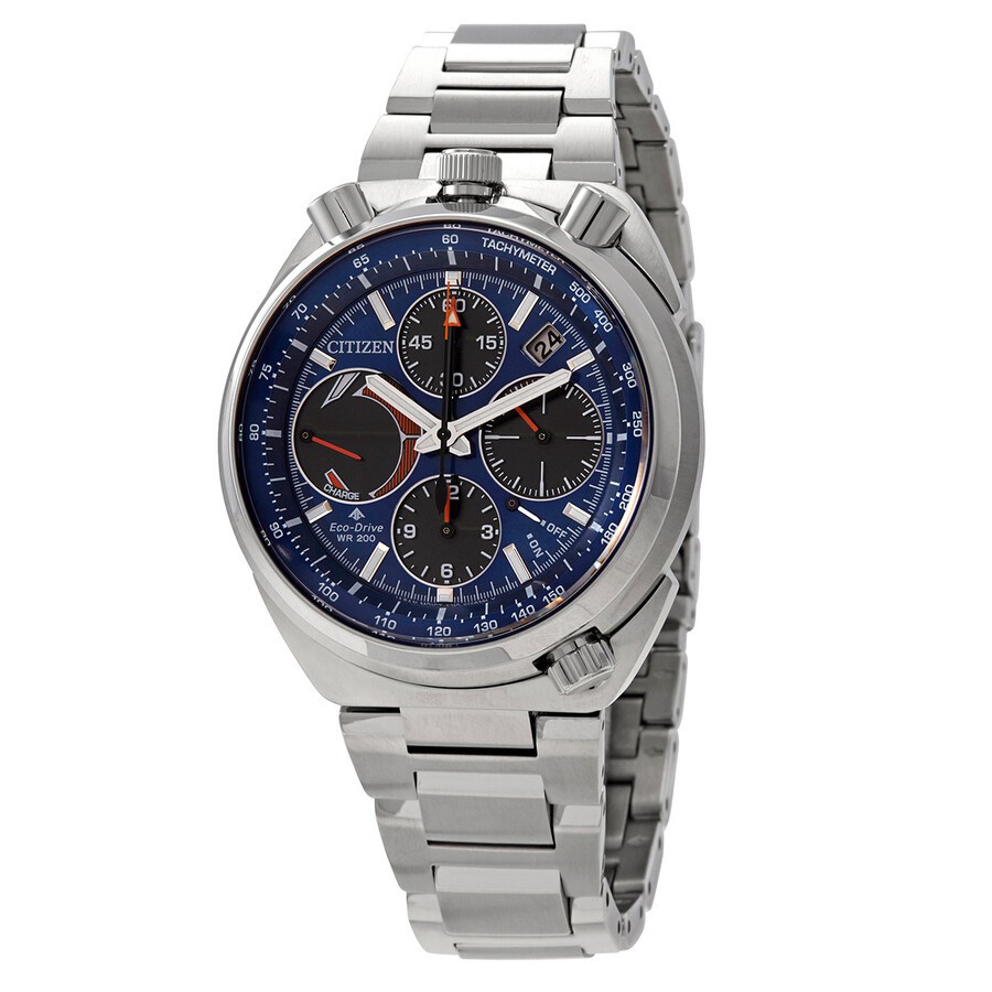 Citizen AV0070-57L Promaster Tsuno Eco-Drive Chronograph Blue Dial Men’s Watch