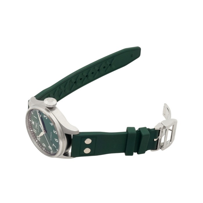 IWC Pilot Watch IW329306 Stainless Steel 43.0mm Green Dial Automatic #YKW552