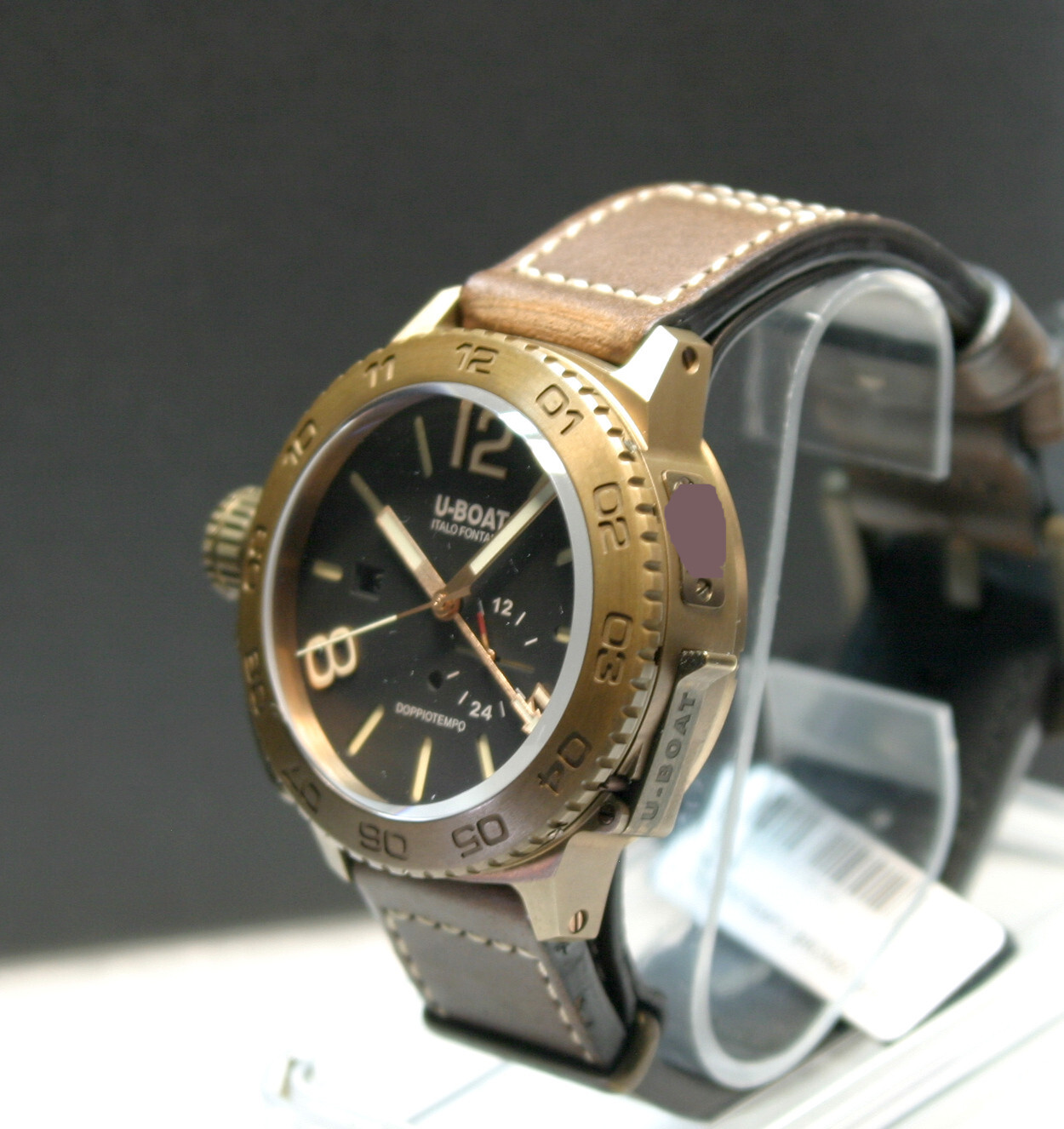 U-Boat Double Time Bronze Automatic GMT (2. Time Zone) Ref. 9008 Never Put