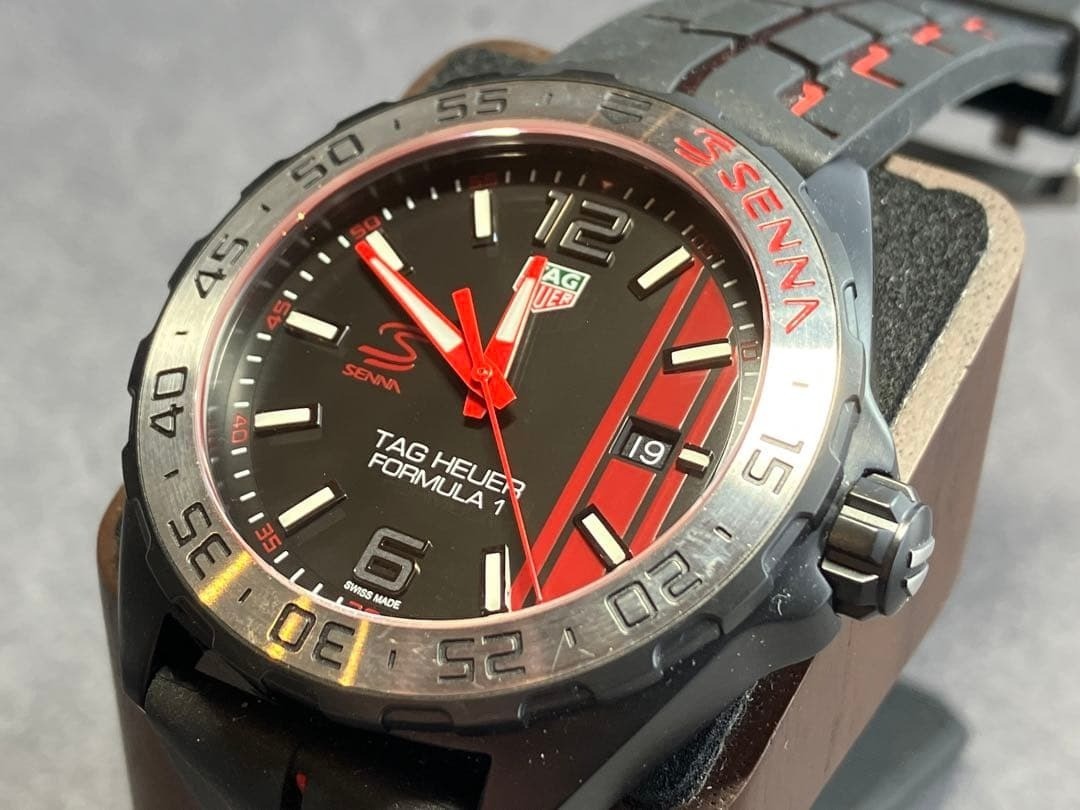 TAG Heuer Formula 1 WAZ1014 Ayrton Senna Special Edition Quartz Watch