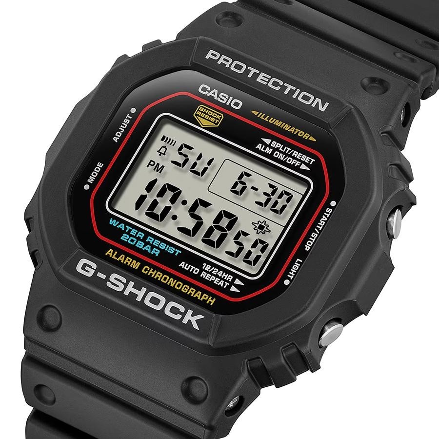 Casio DW-5600RL-1JF G-hock Quartz Men Watch Black Dial 42.8mm Digital From Japan
