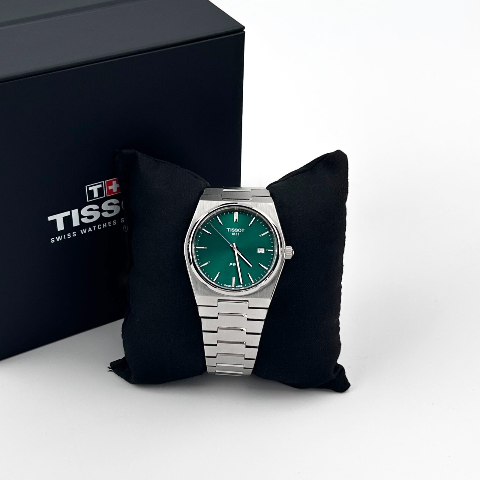Tissot Men’s Classic PRX/316L Green Stainless Steel Watch T137.410.11.091.00