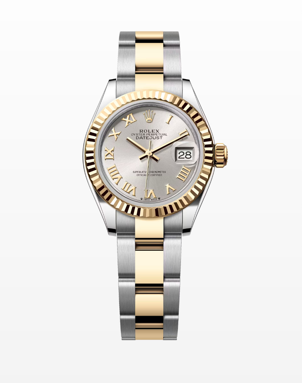 Rolex Ladies Steel & Gold Datejust 28mm 279173 Silver Numeral Dial 2025 Unworn