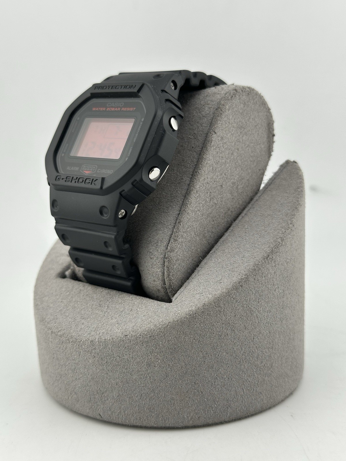 Casio G-Shock Black Bold Red Digital Resin Watch DW5600BBR-1 Brand New In Box
