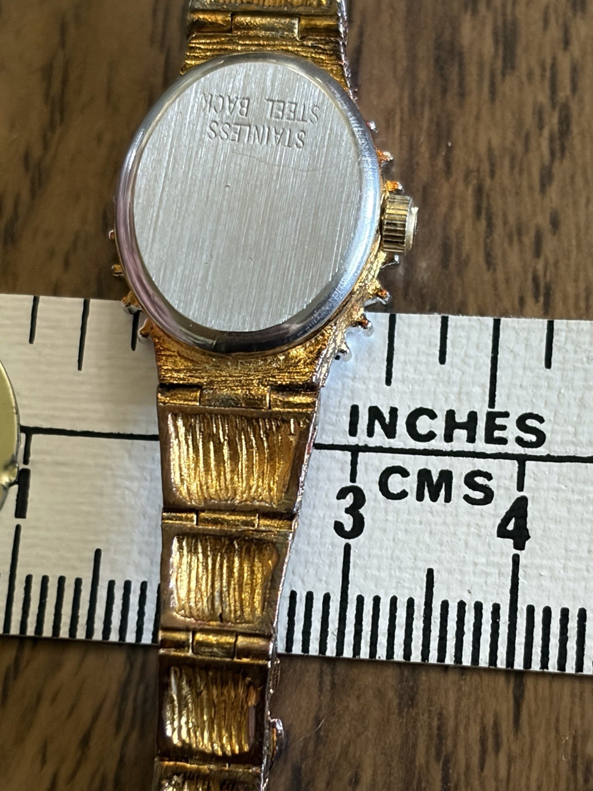 Dufonte Lucien Piccard Gold Tone Nugget Wristwatch – Untested