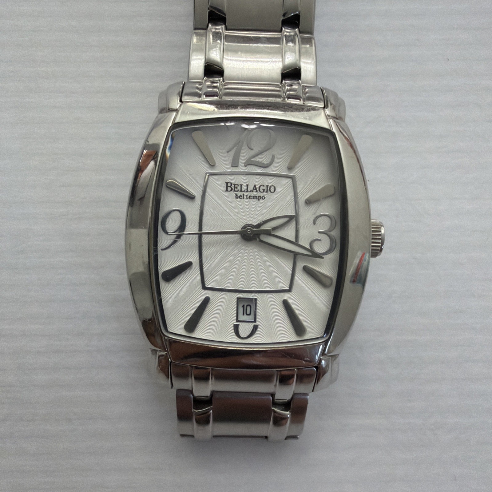 Bellagio Bel Tempo Silvana Steel band 1V364 Read description