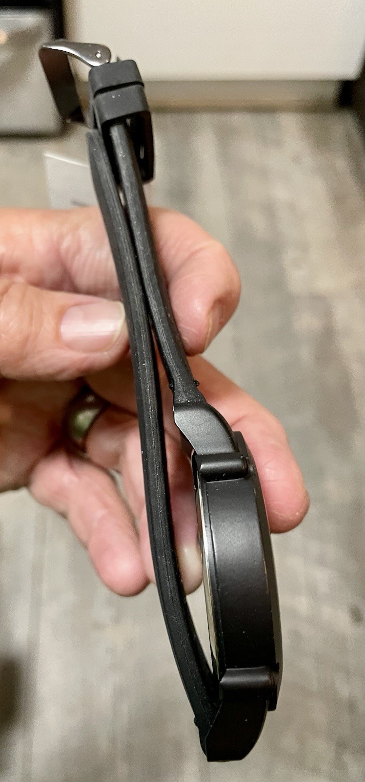 Von Maur Titanium, Case 49.5mm 12.5mm Thick, 8.5” Wrist, New Battery Works Great