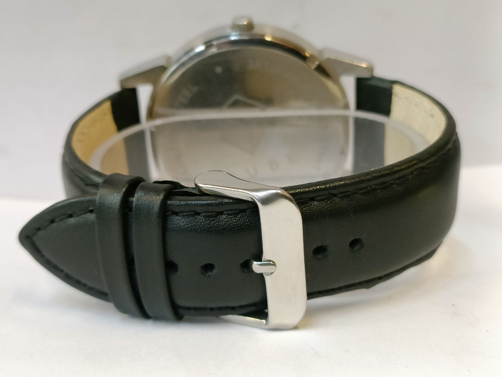 CUBE DUAL TIME QUARTZ BLACK DIAL CB10315 MEN’S WORKING CONDITION