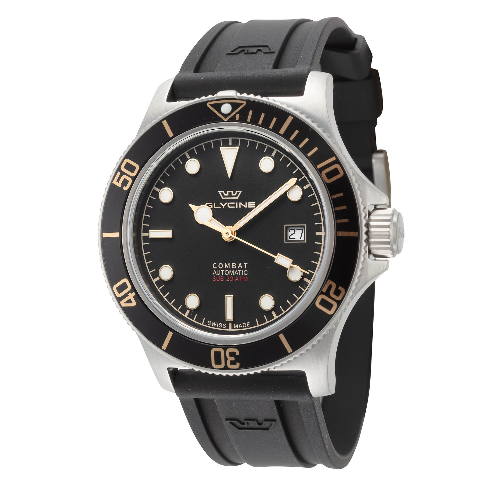 Glycine Men’s Combat Sub 42mm Automatic Watch GL0326