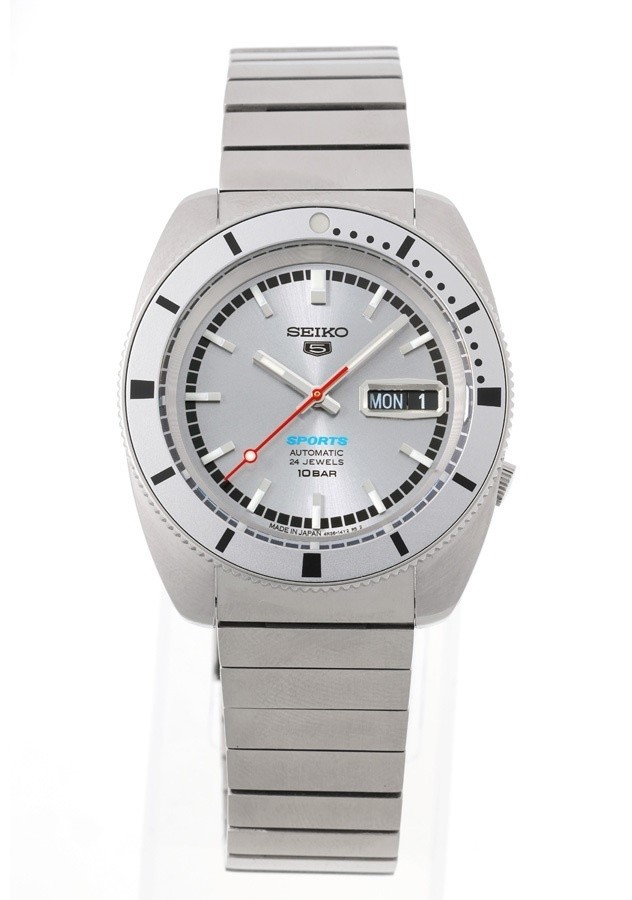 Seiko 5 Sports SBSA269 / 4R36-16C0 Silver Automatic Used – Arrival
