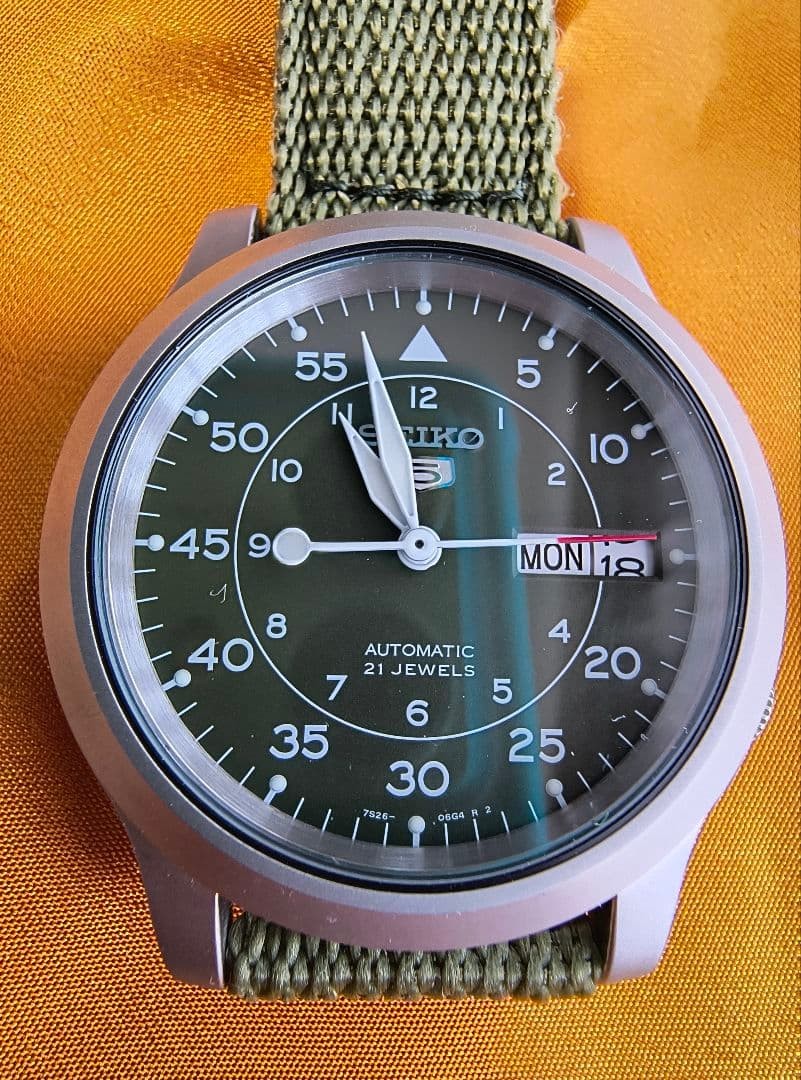 Excellent Condition Seiko 5 SNK805K2 Discontinued Rare Overseas Model