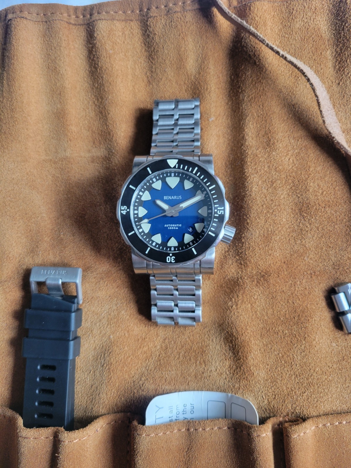 Benarus Diver Automatic 1000m Watch