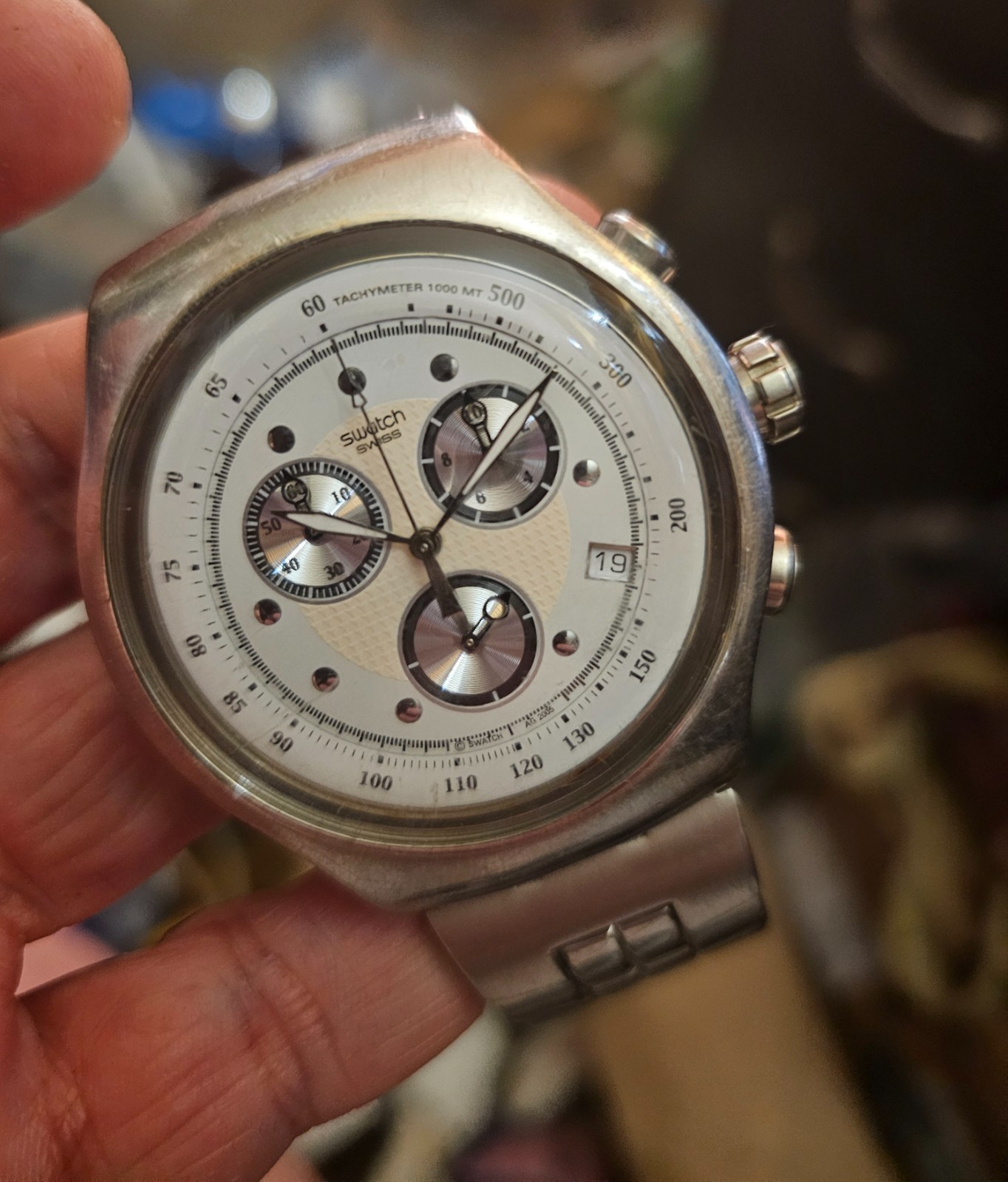 yos401g swatch irony the chrono xl wealthy star