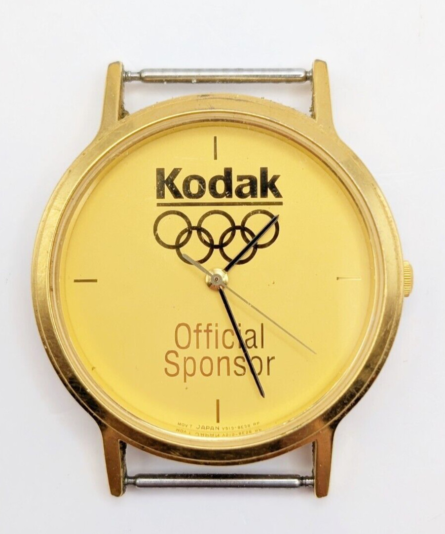 Vintage 1996 Atlanta Olympics Eastman Kodak Watch Official Sponsor GT New Batter