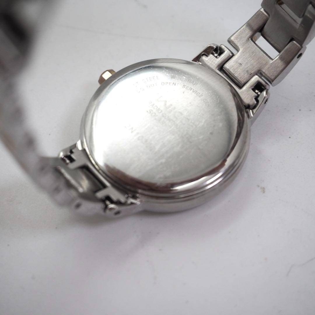 744 Working CITIZEN Wicca Watch Radio Solar Ladies Pink