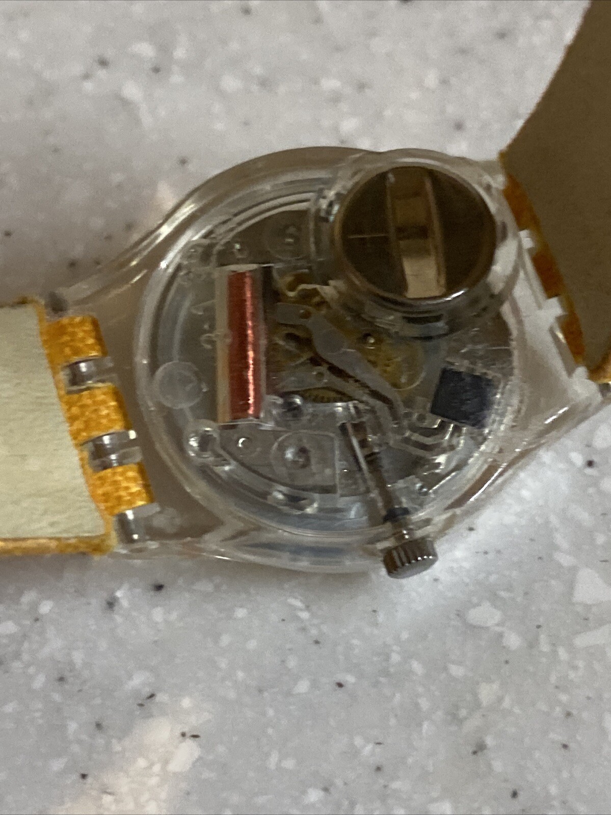 SWATCH LADIES – LK220 PERENNIAL BEAUTY NEW BATTERY