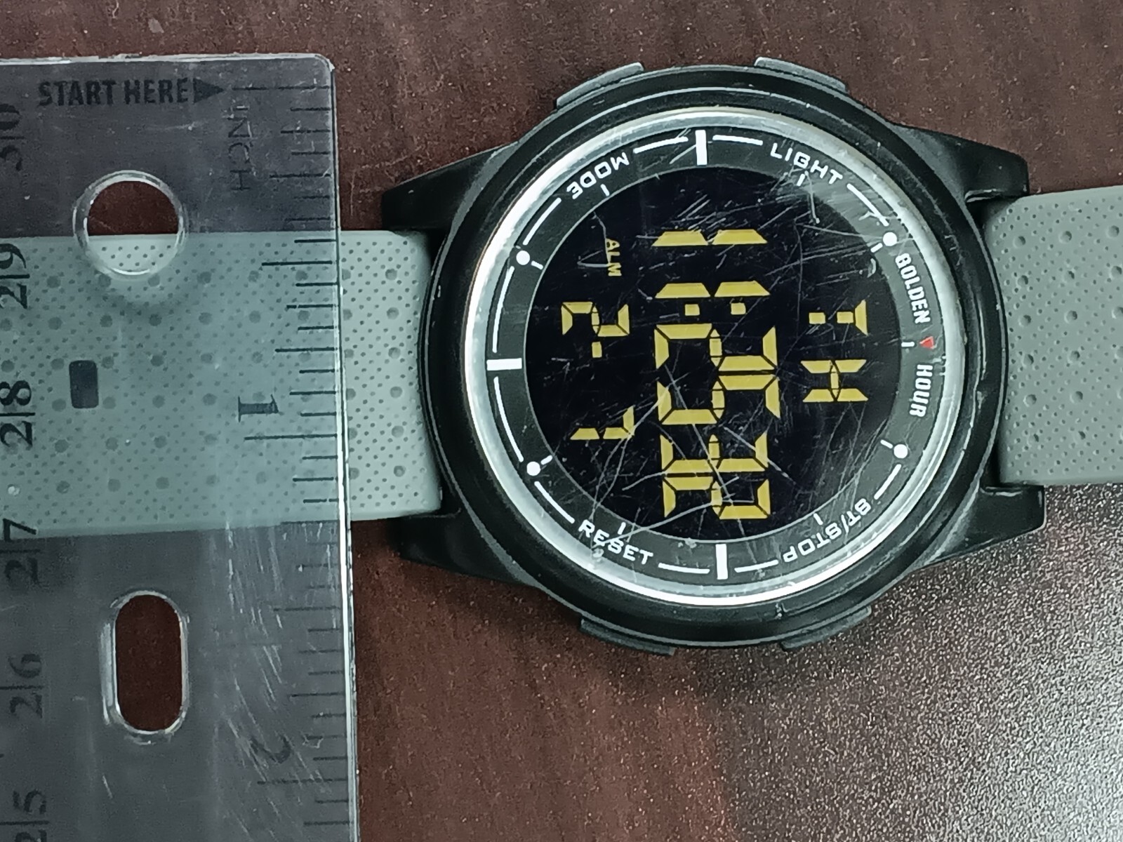 Ultra Thin Boho Minimalist Sports Waterproof Digital Watch Men Glow Wide Angle