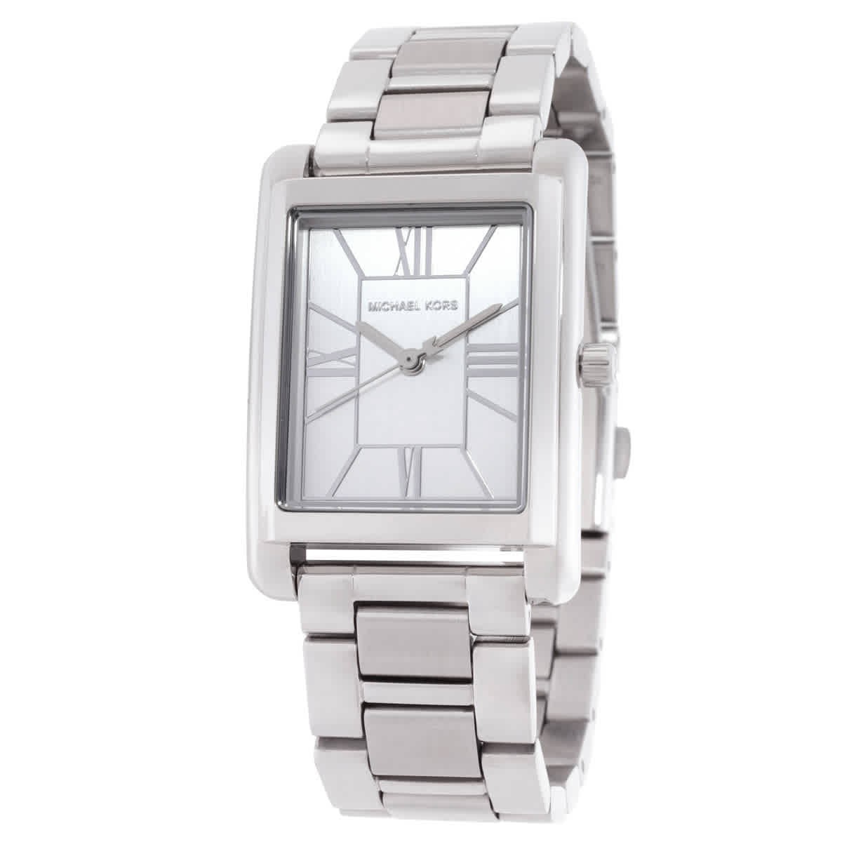 Michael Kors MK4906 Essex Silver-tone Dial 36.5 mm Women’s Watch New